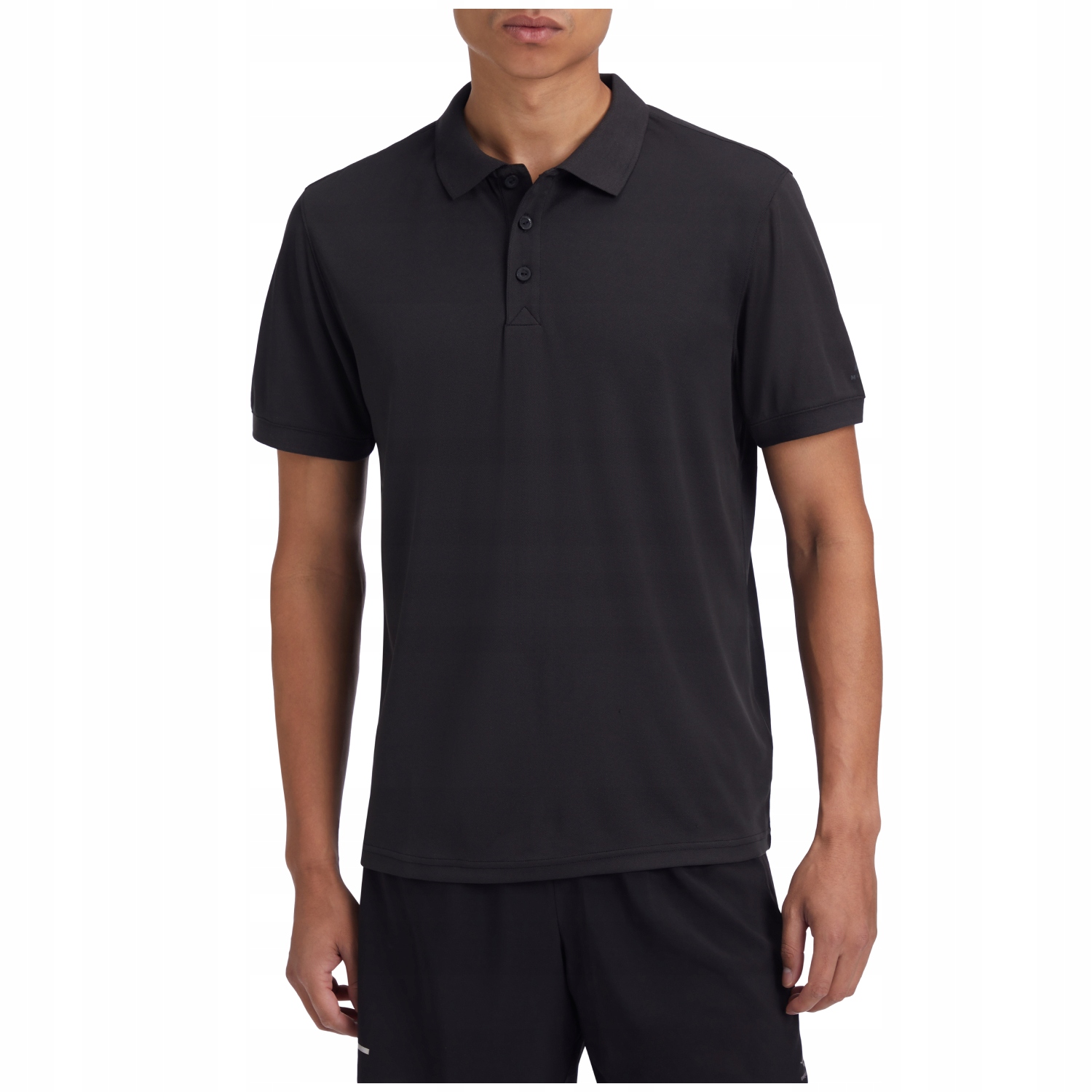 Koszulka turystyczna polo męska McKinley Lango czarna polo r.XXL