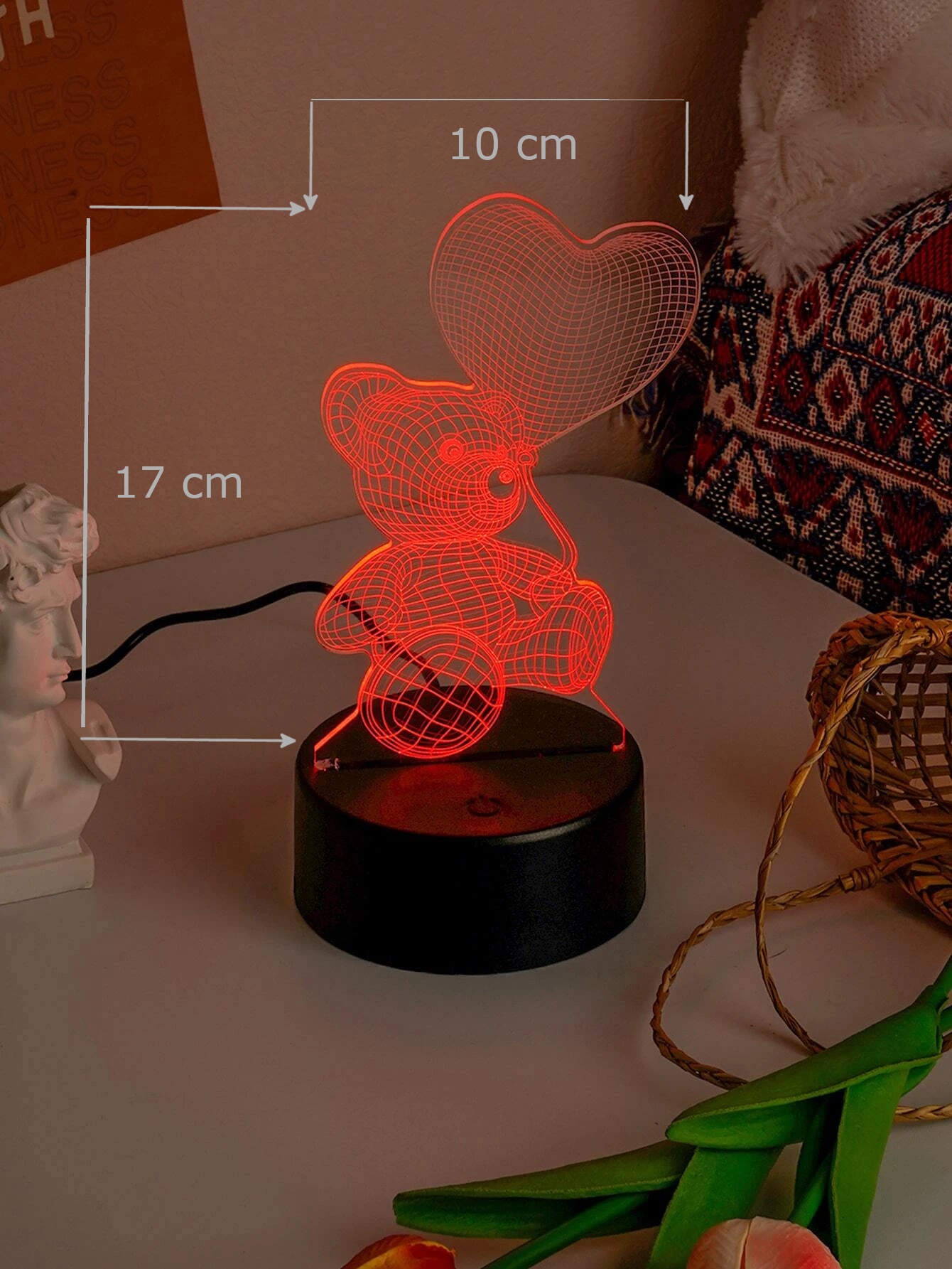 Dzień Kobiet Miś LED Prezent dla Niej dla Niego Marka inna