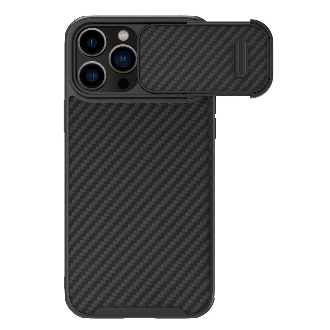 Nillkin Synthetic Fiber S Case etui do iPhone 14 Pro Max z osłoną na aparat