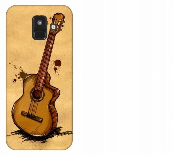 

Etui pokrowiec Samsung Galaxy A6 2018 Gitara