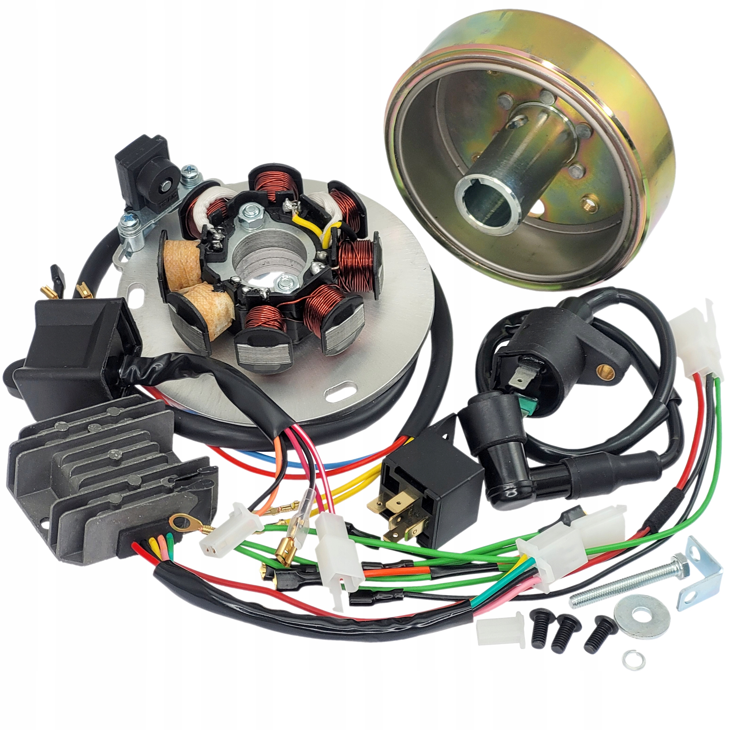 Zapłon Cdi Bezstykowy Elektroniczny Cewka Moduł 12V WSK 175 SHL M17 Gazela