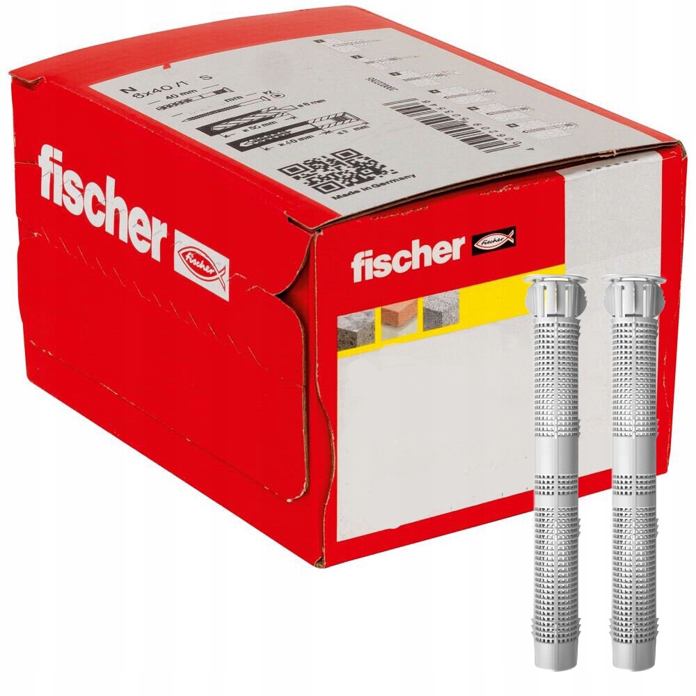 Fischer Plastové sieťové puzdrá Fis H 20 x 200 K plastové 20ks