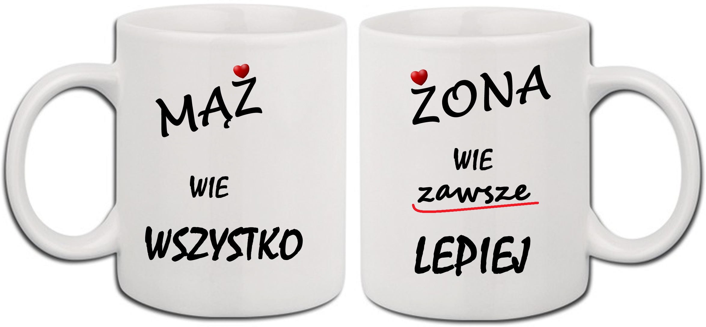 

Kubki Dla Męża I Żony Komplet Ślub Wesele