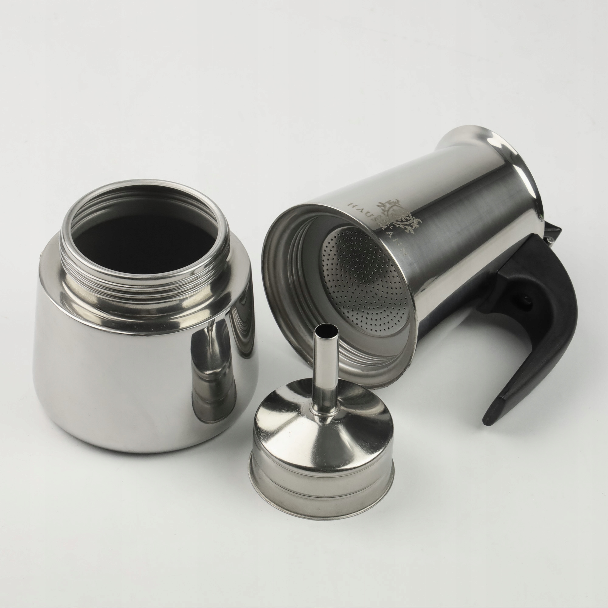 KAWIARKA STAL NIERDZEWNA ZAPARZACZ DO KAWY KAFETERKA WŁOSKA MOKA NA 9 KAWY