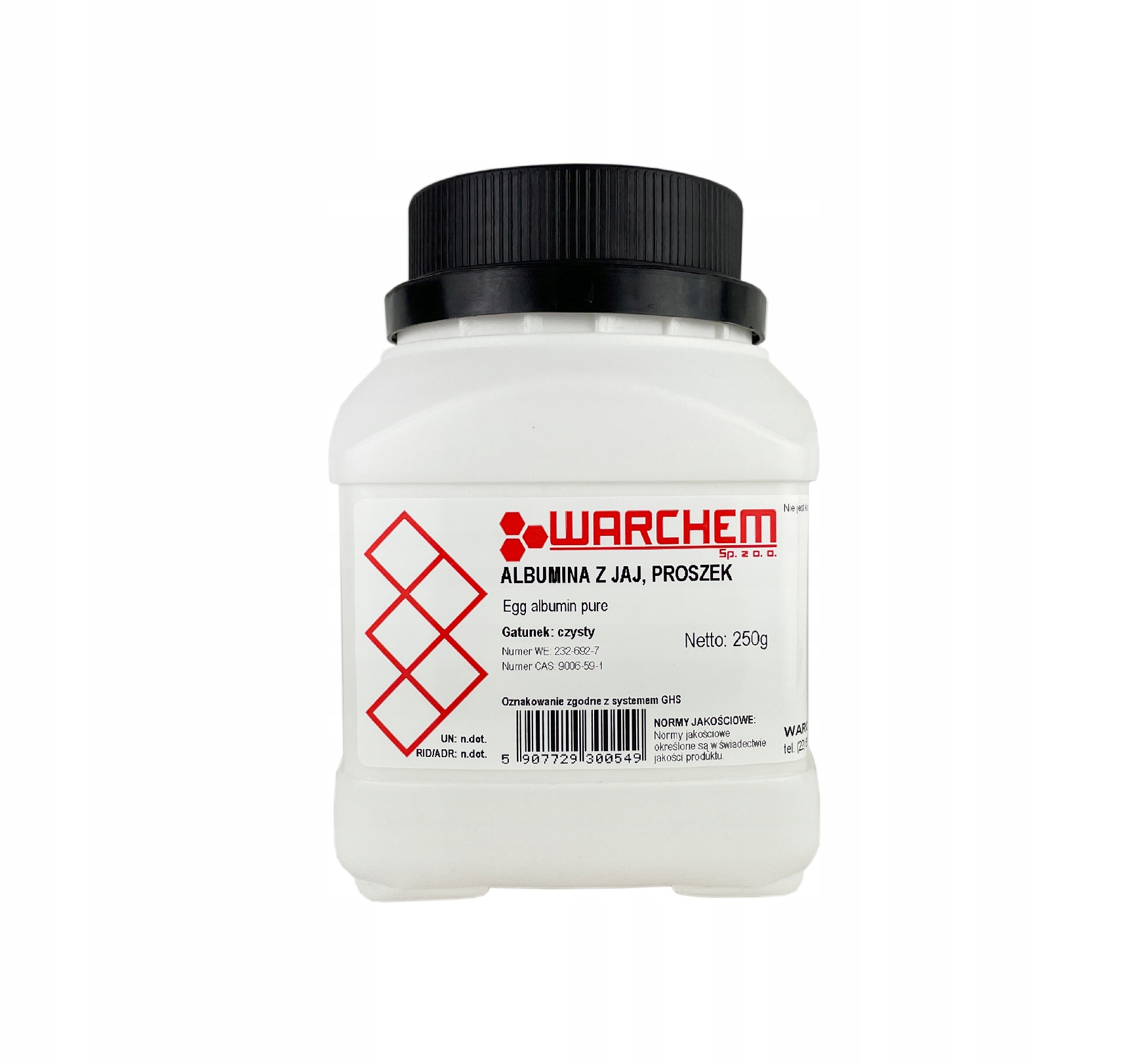 

Albumina Z Jaj (proszek) czysta 250g Warchem