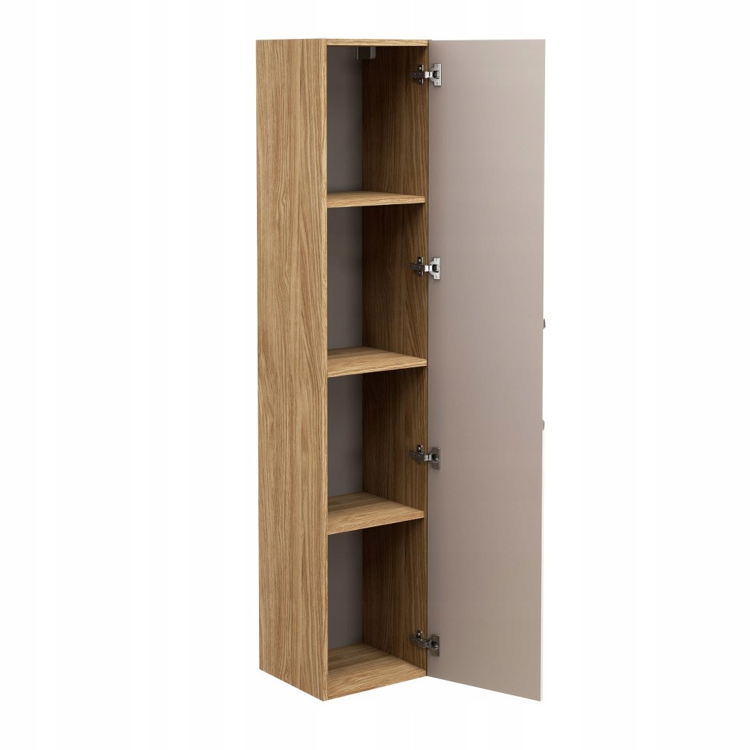 Szafka wysoka 1 drzwi Luxor Beige