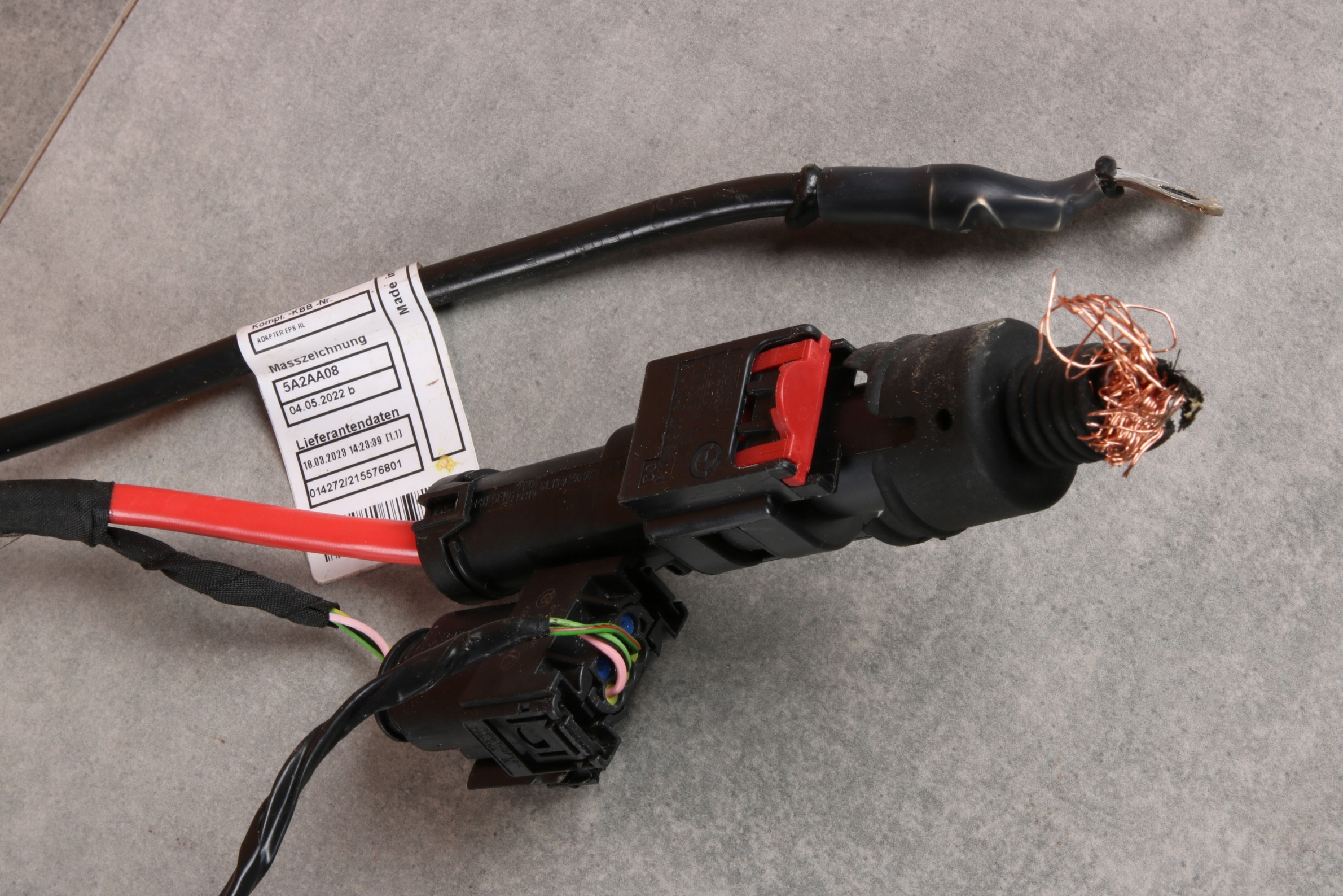 MINI U25 bundle wiring connecting spoiler PRZEKLADNI steering wheel of control 5A2AA09