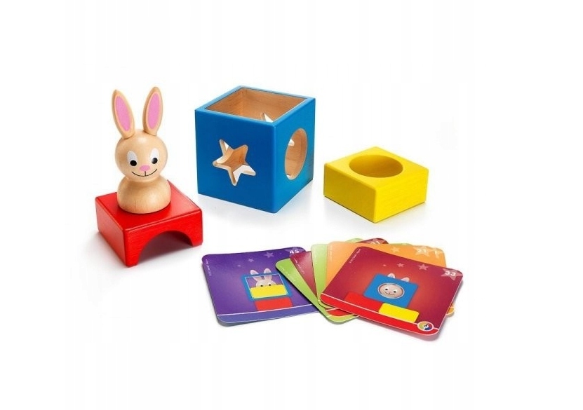 Króliczek Bunny Boo SMART GAMES PL gra logiczna Wiek dziecka 2 lata +