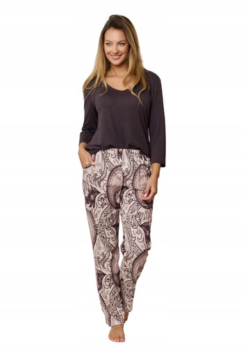 Bavlněné dlouhé pyžamo Iris S Mefemi