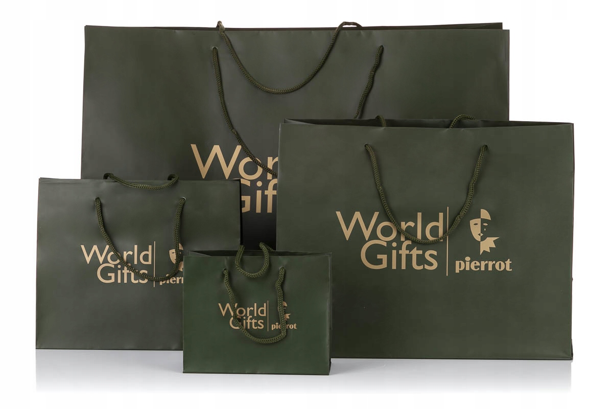 Torba prezentowa L, papier kreda, torba papierowa - Hit cenowy Marka Pierrot