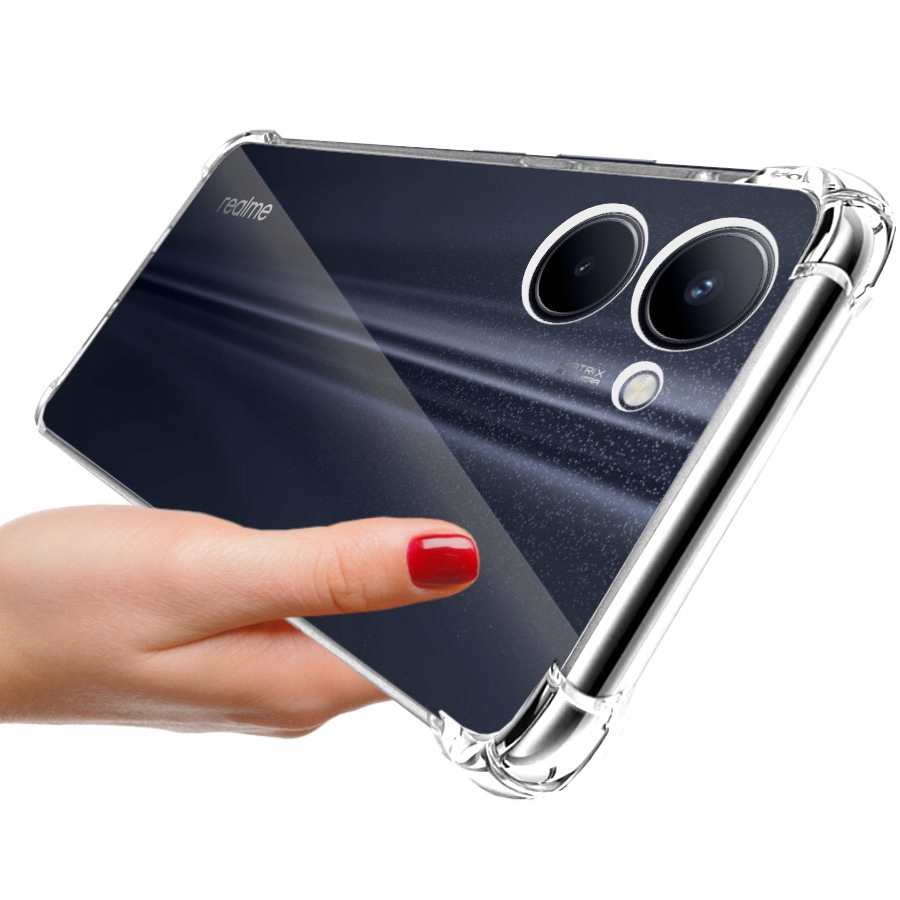 

Case Etui Pancerne 2x Szkło Do Realme C33