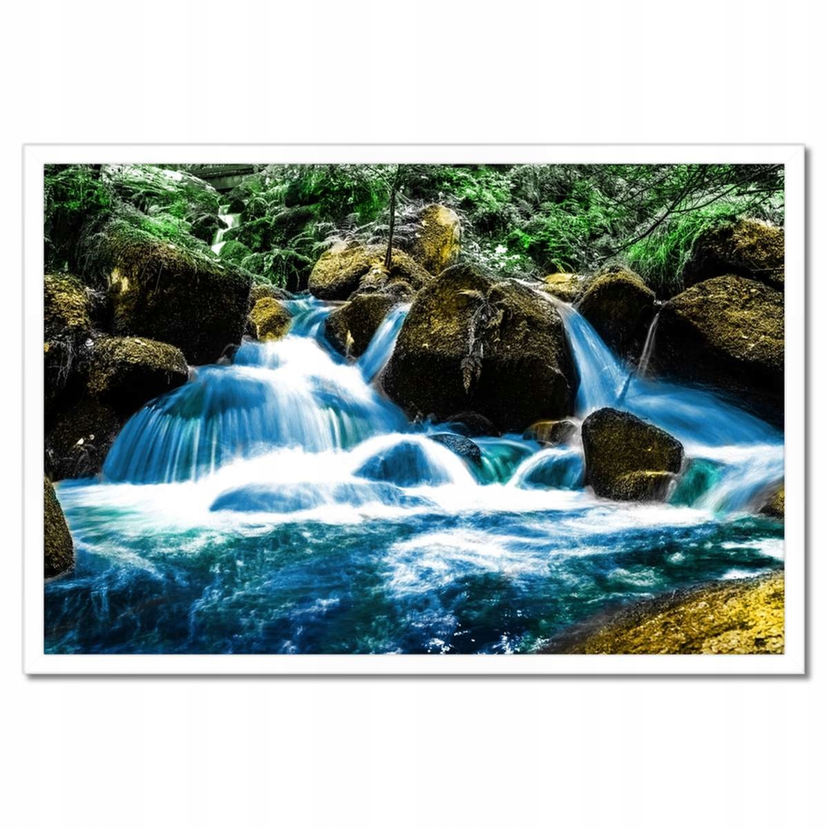 Plakáty v rámu 60x40 Horský vodopád