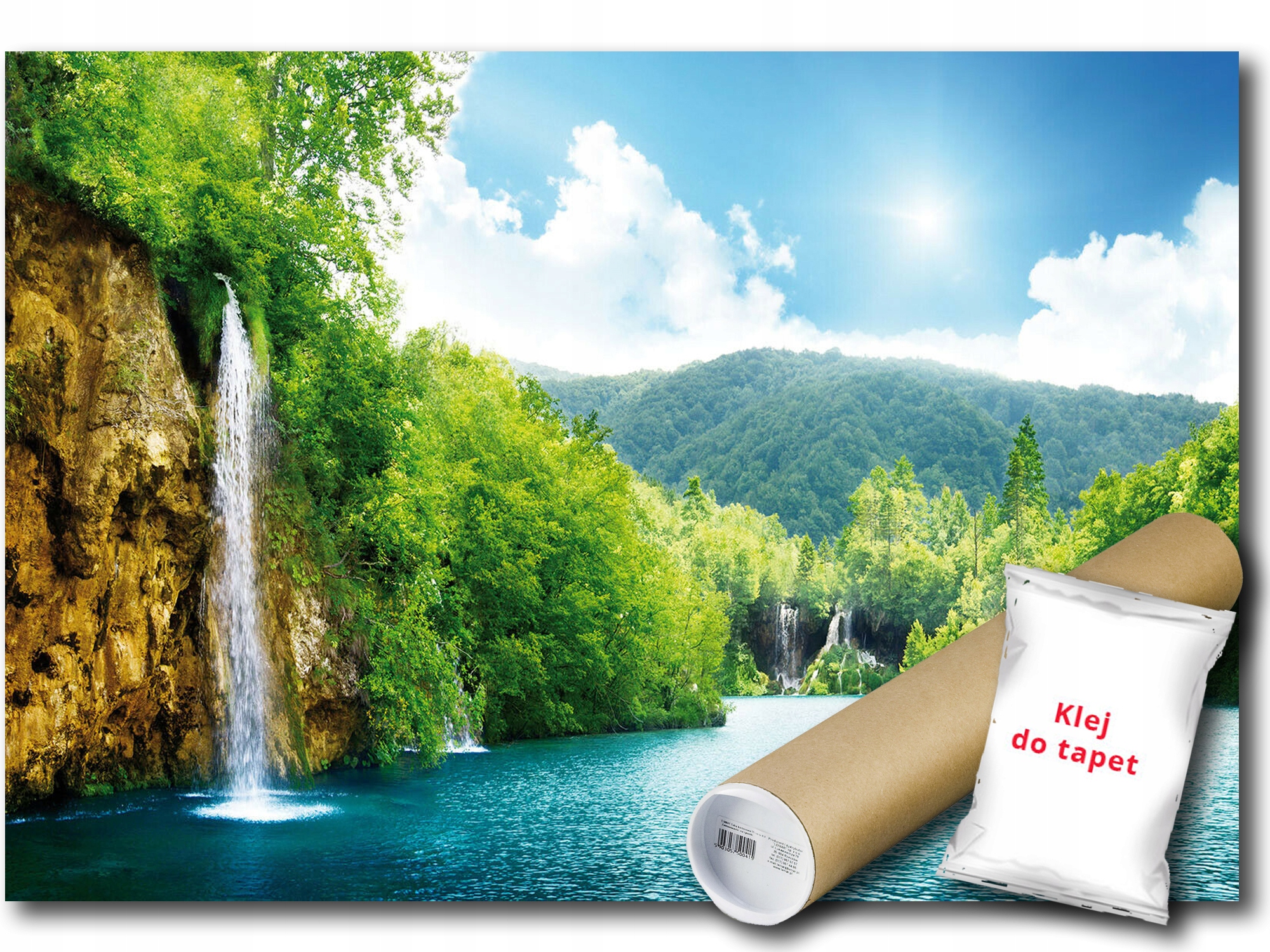 Fototapeta Flizelina Vodopád Zátoka Hory 368x254