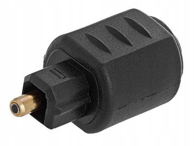 

Adapter S/pdif TOSLINK/wt-miniTOSLINK/gn prosty