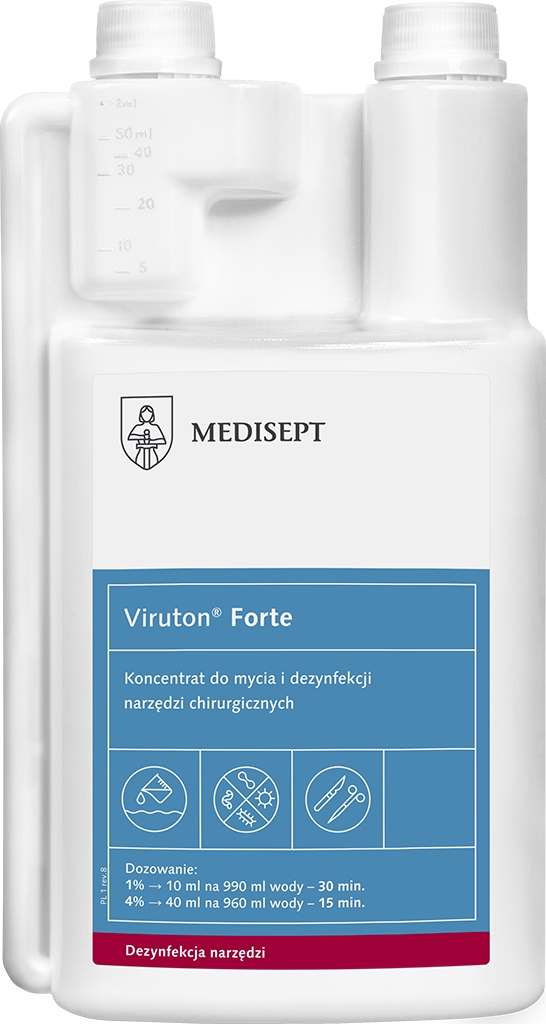 

Viruton Forte 1L Koncentrat Dezynfekcja Narzędzi