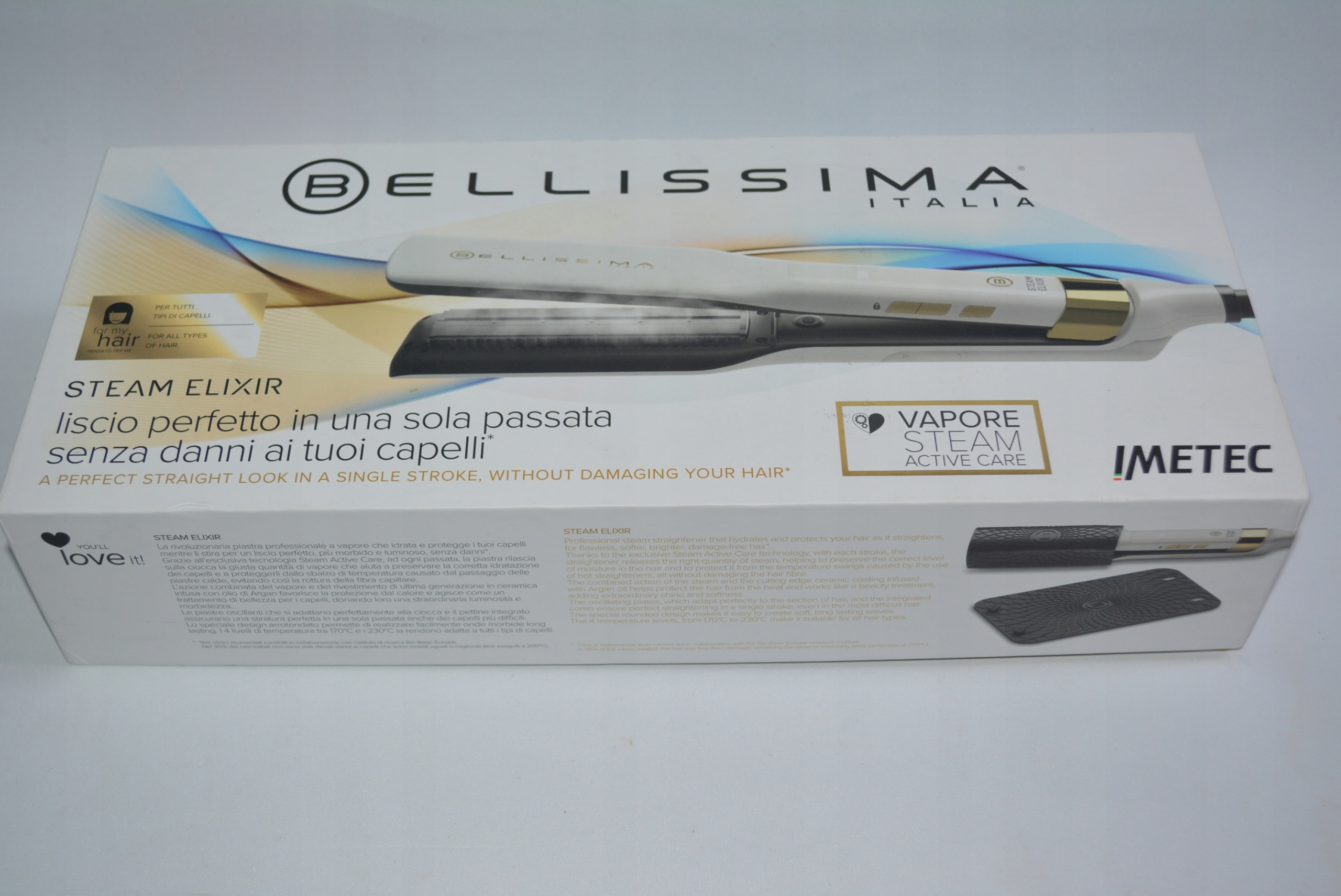 Prostownica Imetec Bellissima Steam Elixir Typ prostownica