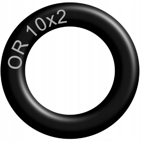 Oring 10x2 NBR70 gumowy olejoodporny (1 szt)