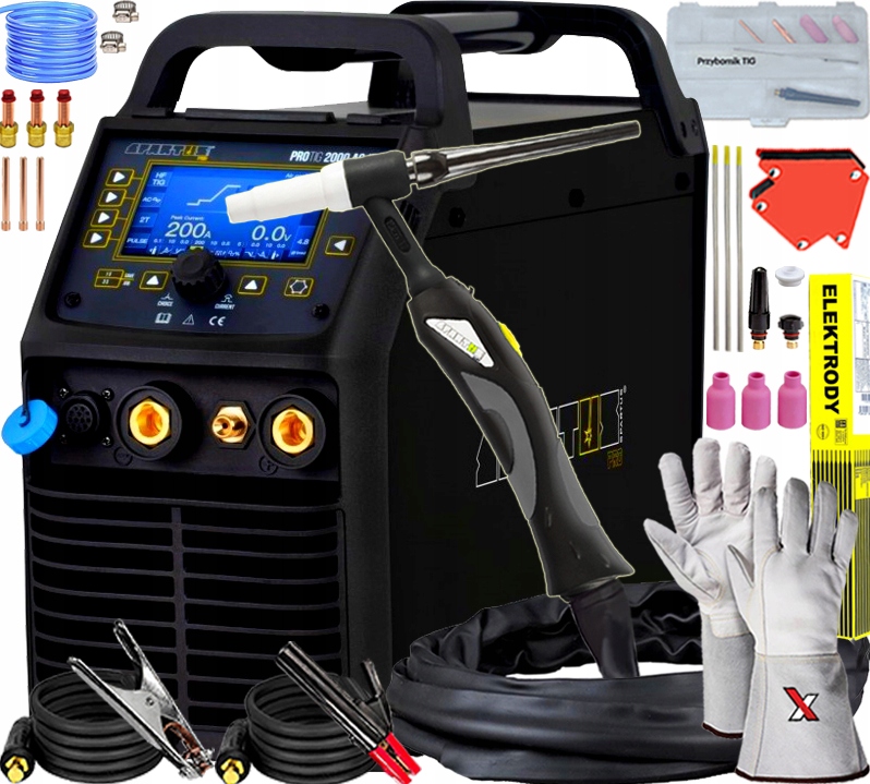 Profesionální Invertorová Svářečka Spartus Protig 2000 Ac/dc Puls 200A