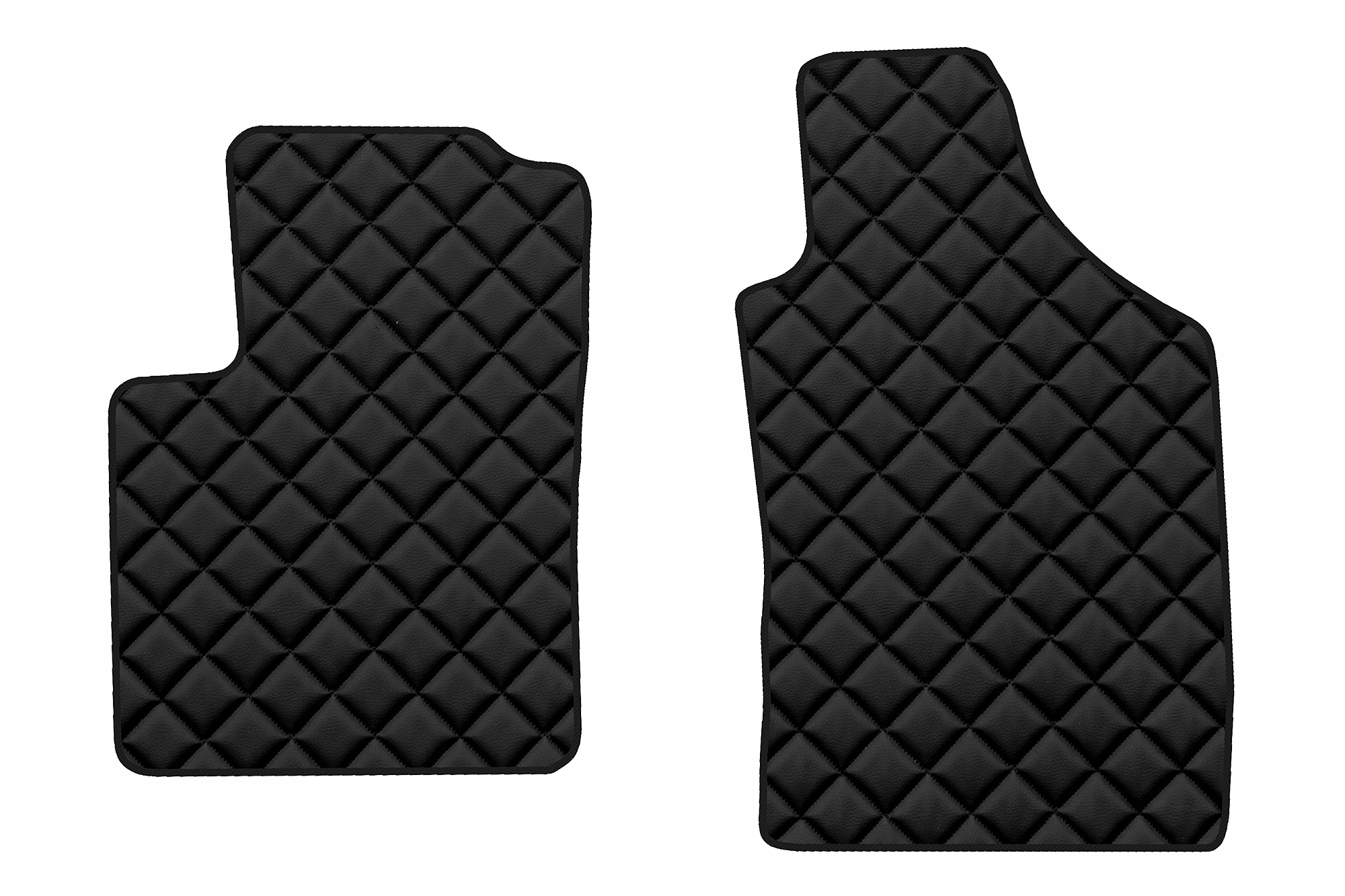 Коврики передние стеганые FIAT 500 C 07-толстые