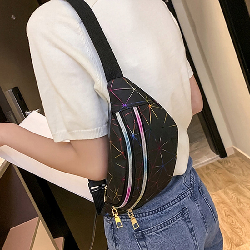 SASZETKI SASZETKA NERKA geometryczna Odblaskowa Typ saszetka