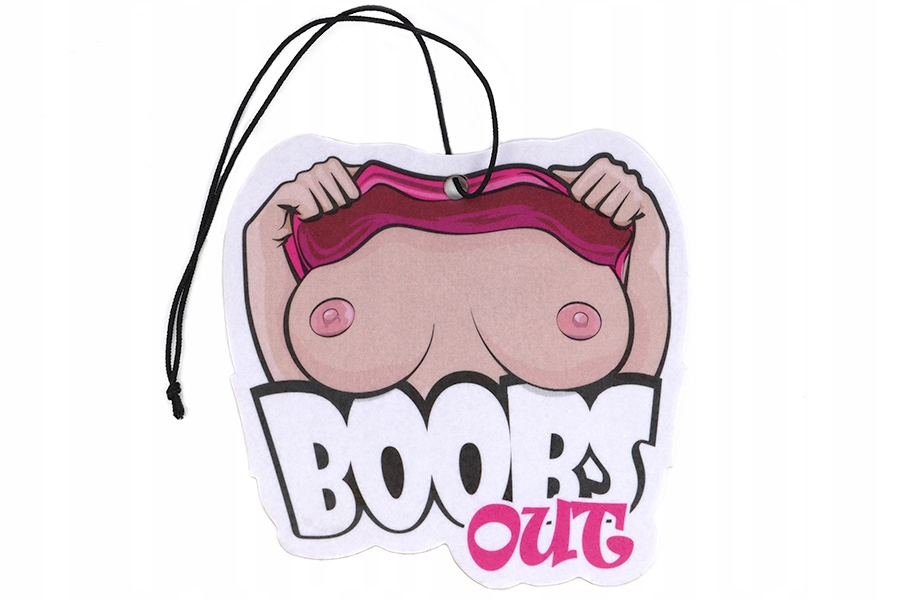 Zawieszka zapachowa Boobs Out New Car