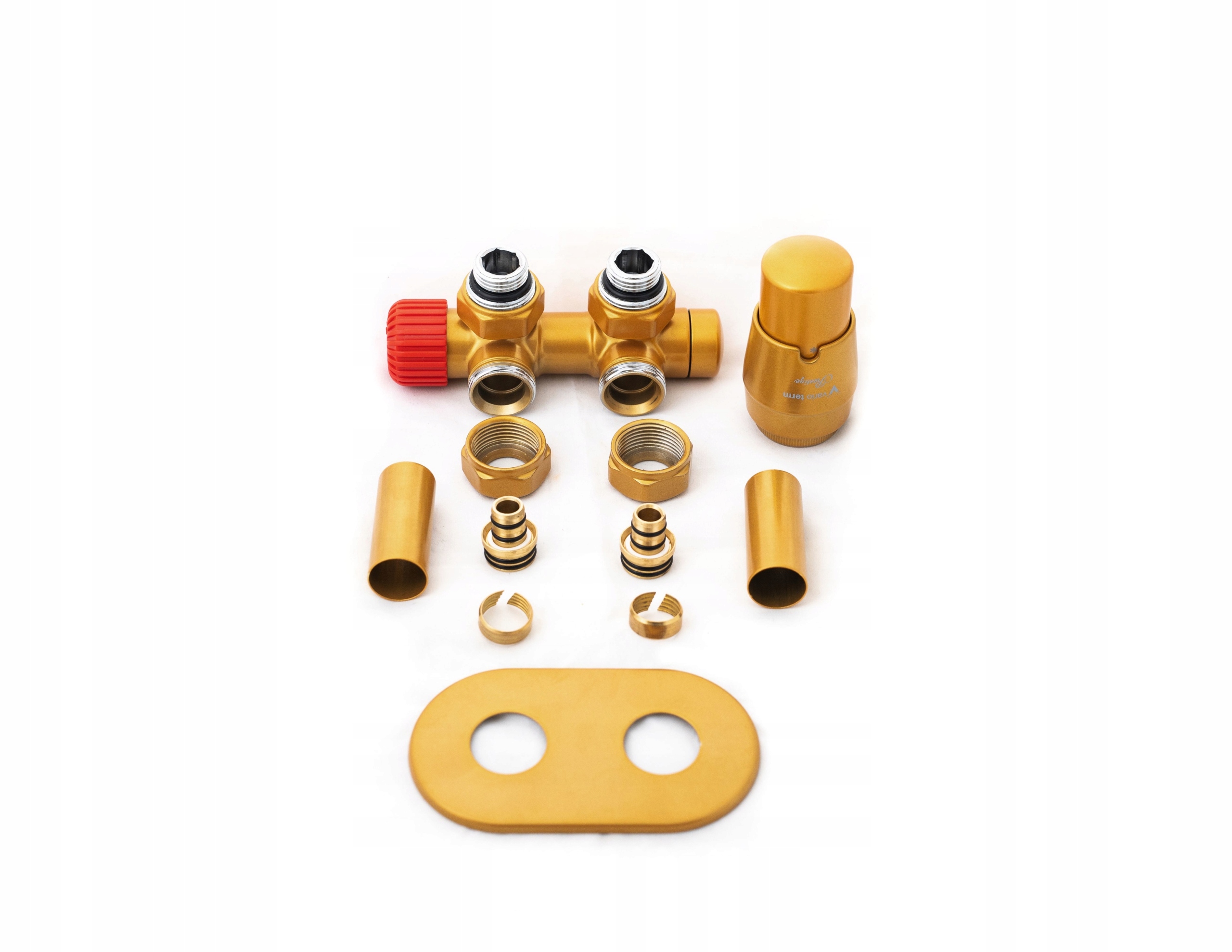 Termostatický ventil Twins All In One Zlatý (crown Gold)