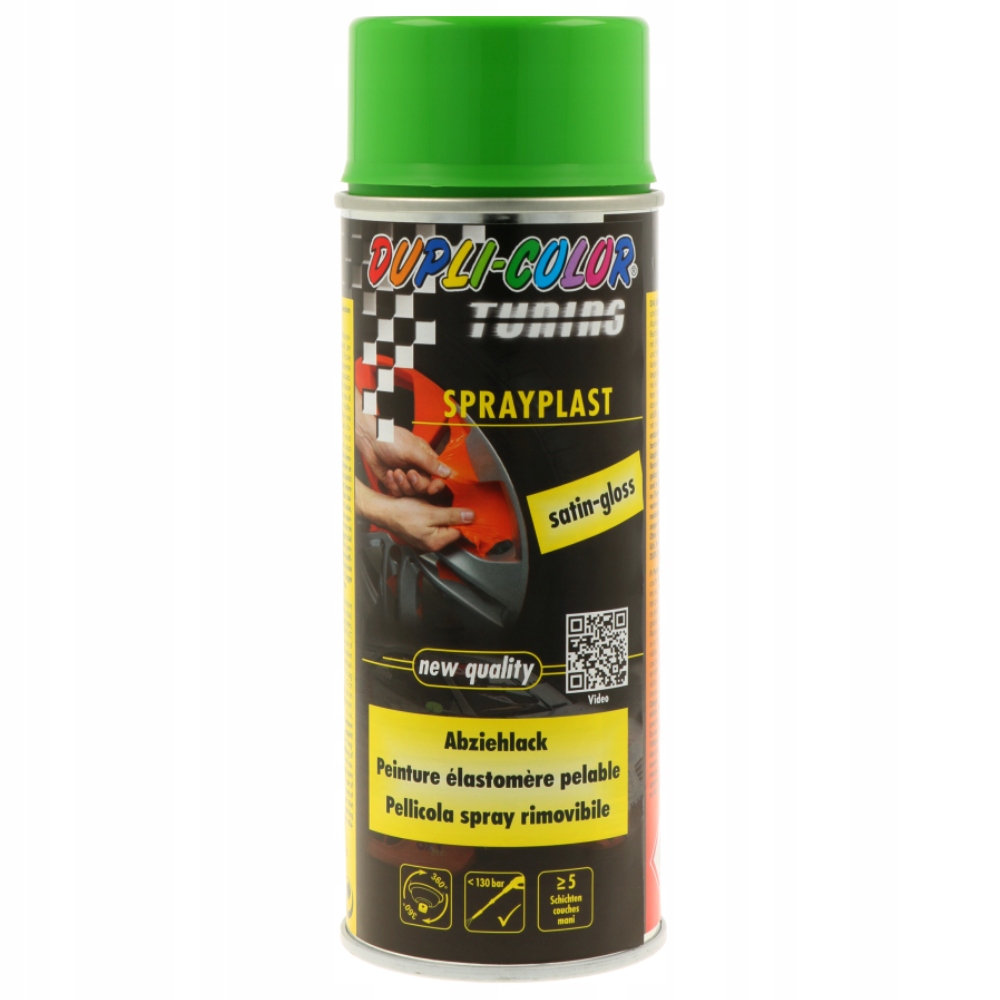 Płynna guma Zielona folia w sprayu Spray 400ML Sprayplast Motip