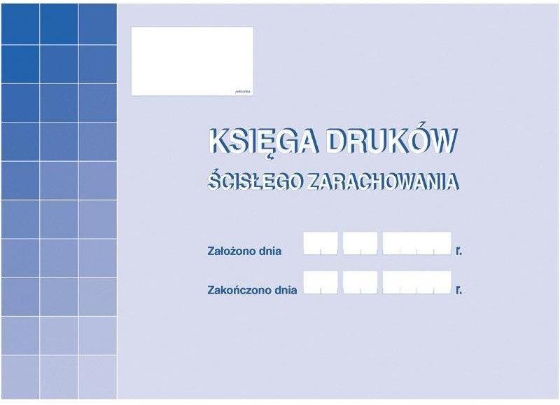 

Księga druków ścisłego zarachowania 710-1 A4