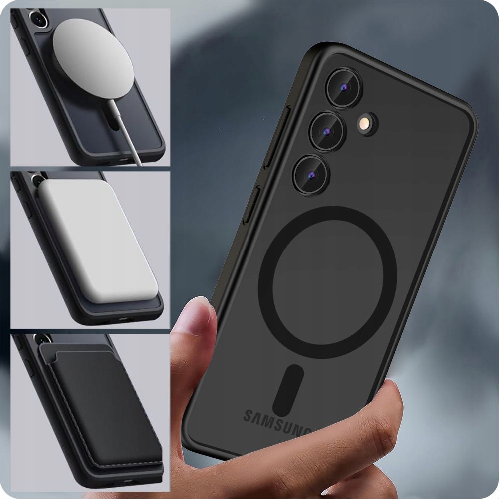 TECH-PROTECT ETUI CASE OBUDOWA DO MAGSAFE NA GALAXY S24 ULTRA - MATTE BLACK Stan opakowania oryginalne
