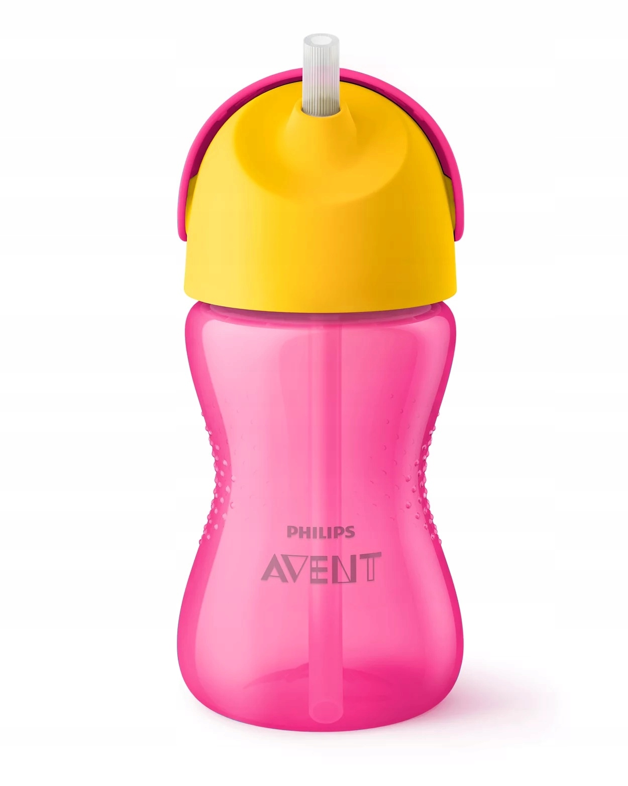 AVENT Kubek niekapek bidon ze słomką 300ml 12m+