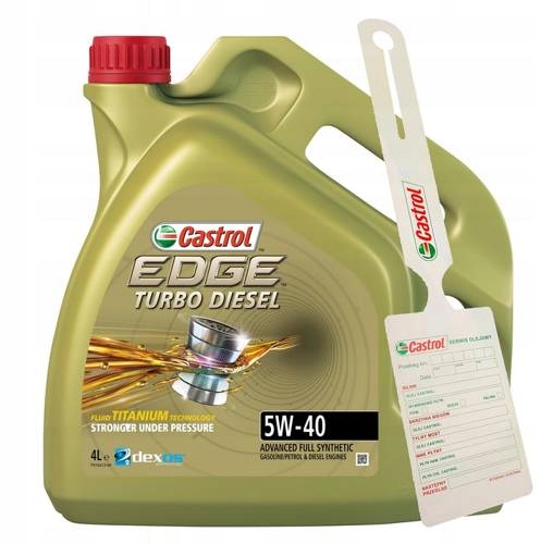 

Olej Castrol Edge Turbo Diesel 5W40 4L zawieszka
