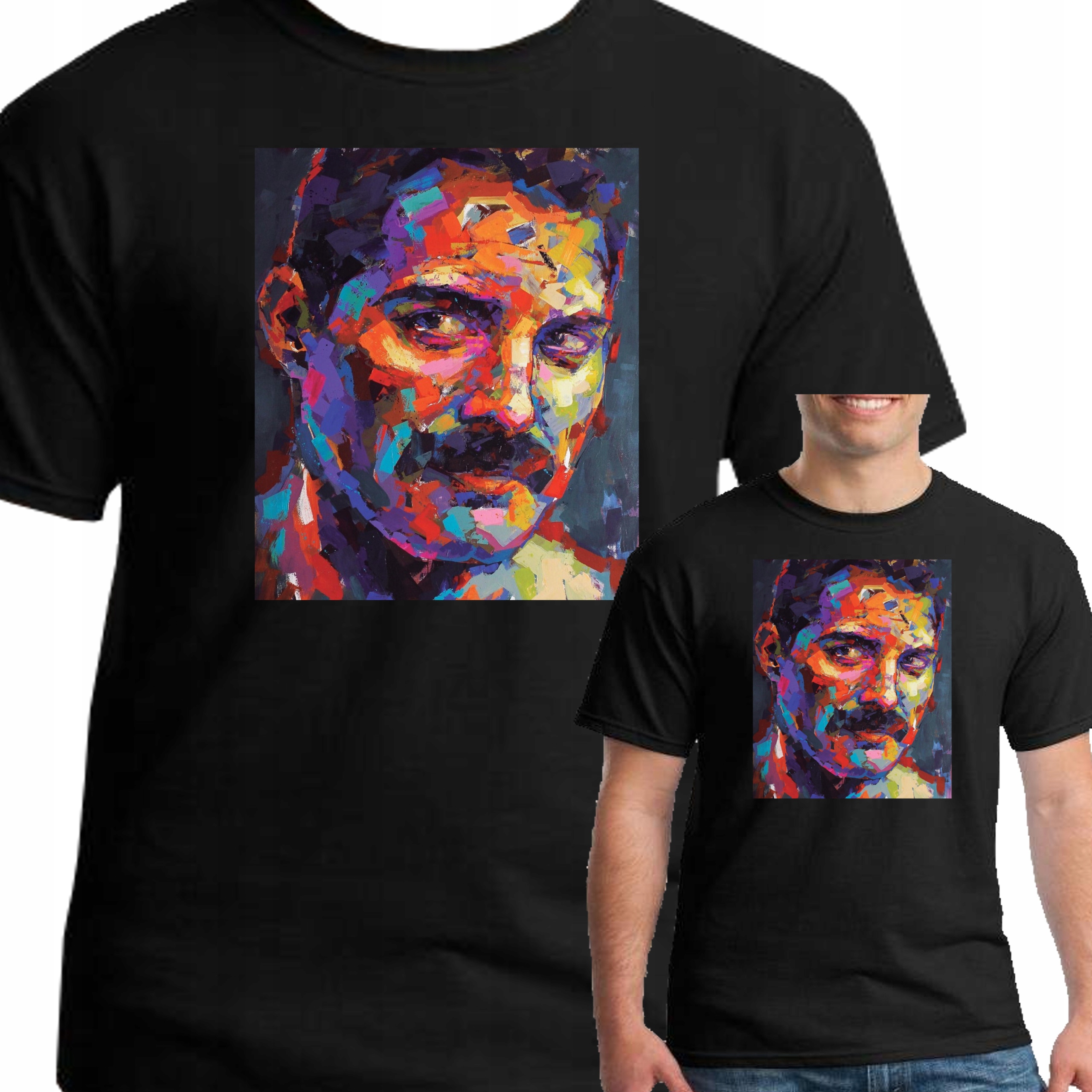 

Koszulka Freddie Mercury The Queen M 0866 Czarna