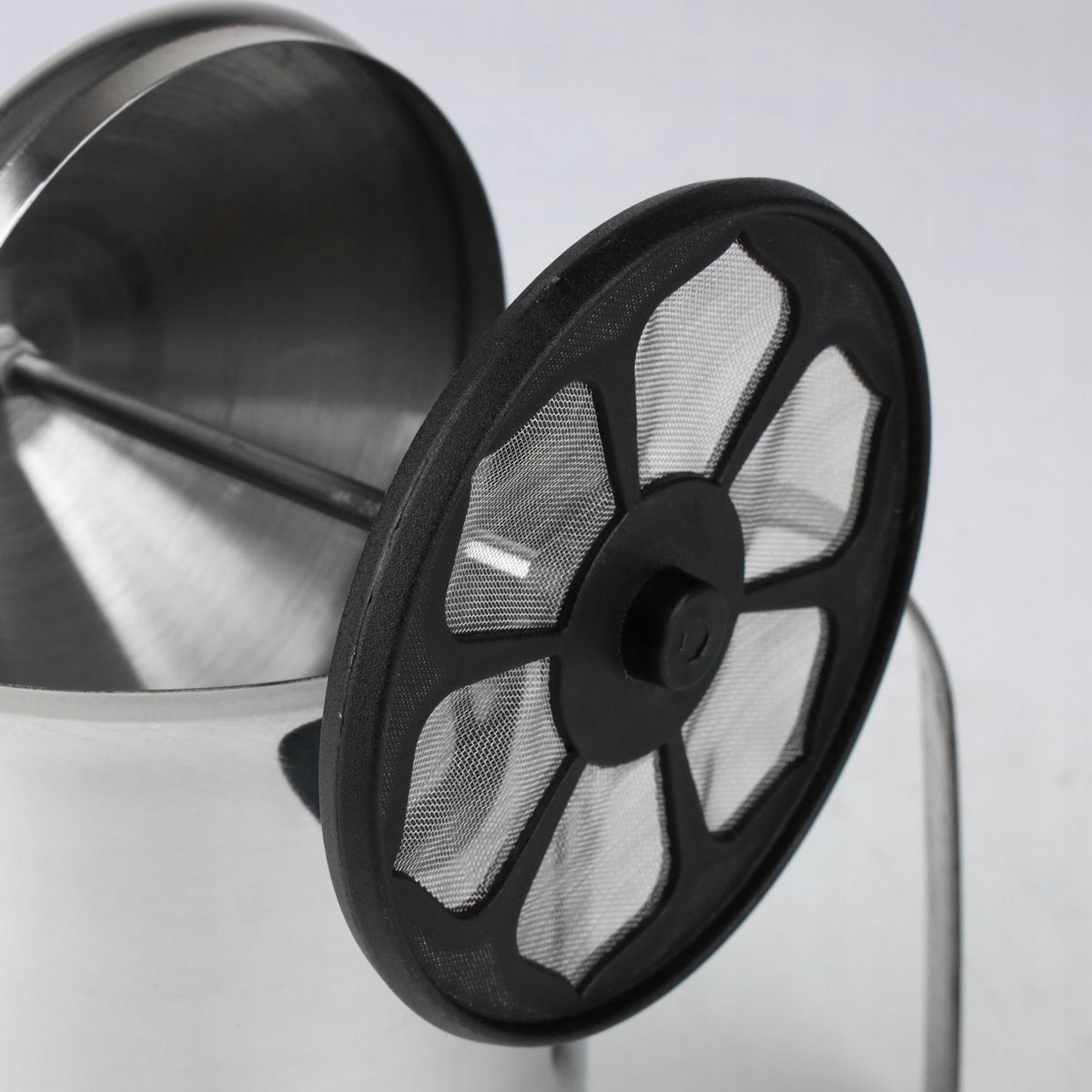 RĘCZNY SPIENIACZ SPIENIARKA DO MLEKA UBIJACZKA DO PIANY KAWY MLEKA DUŻY Materiał wykonania metal