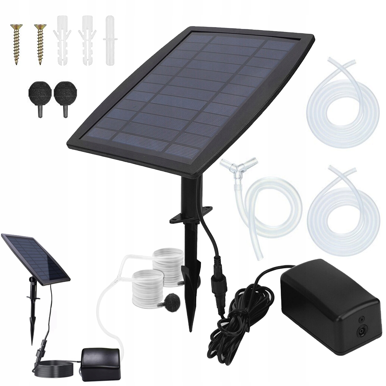 Solární Provzdušňovač Pro Jezírko, Čerpadlo Kyslíku Do Vody