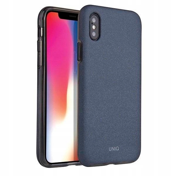 

Etui Uniq Lithos do Apple iPhone Xs / X Niebieski