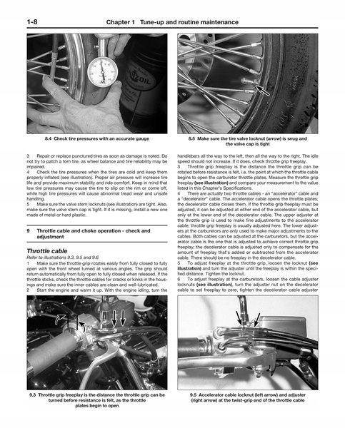 Instrukcja serwisowa Honda VT 1100 Shadow 85-07 Tytuł Honda VT1100 Shadow Service And