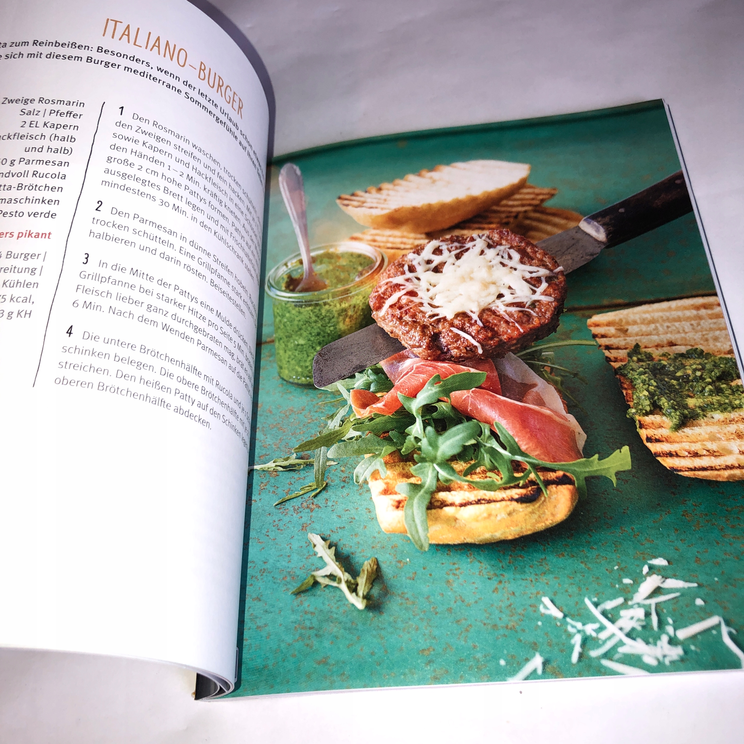 Książka niemiecka BURGER NOWA PRZEPISY ISBN 9783625191148