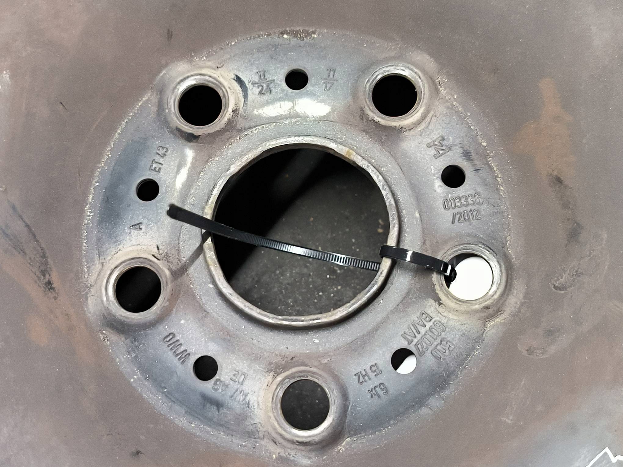 disk STALOWA 15'' 5X112 VOLKSWAGEN GOLF VII LIFT