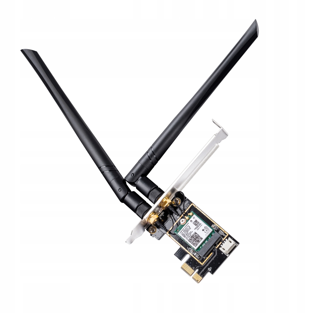Karta sieciowa Pci-e Wi-Fi 6 AX5400 Bt 5.2 2x5 dBi