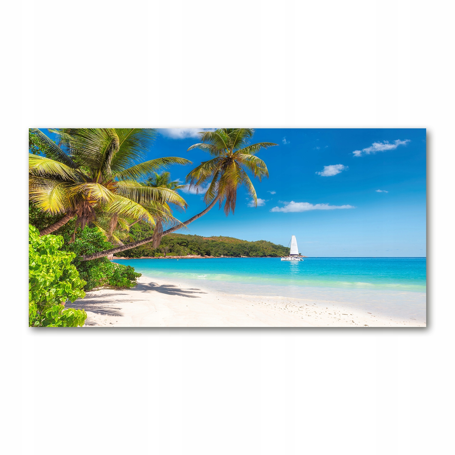 

Foto obraz szkło akryl Tropikalna plaża 120X60 cm