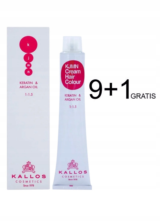 Kallos Kjmn Hair Colour Barva na vlasy 100 ml Set 9 1 bonus