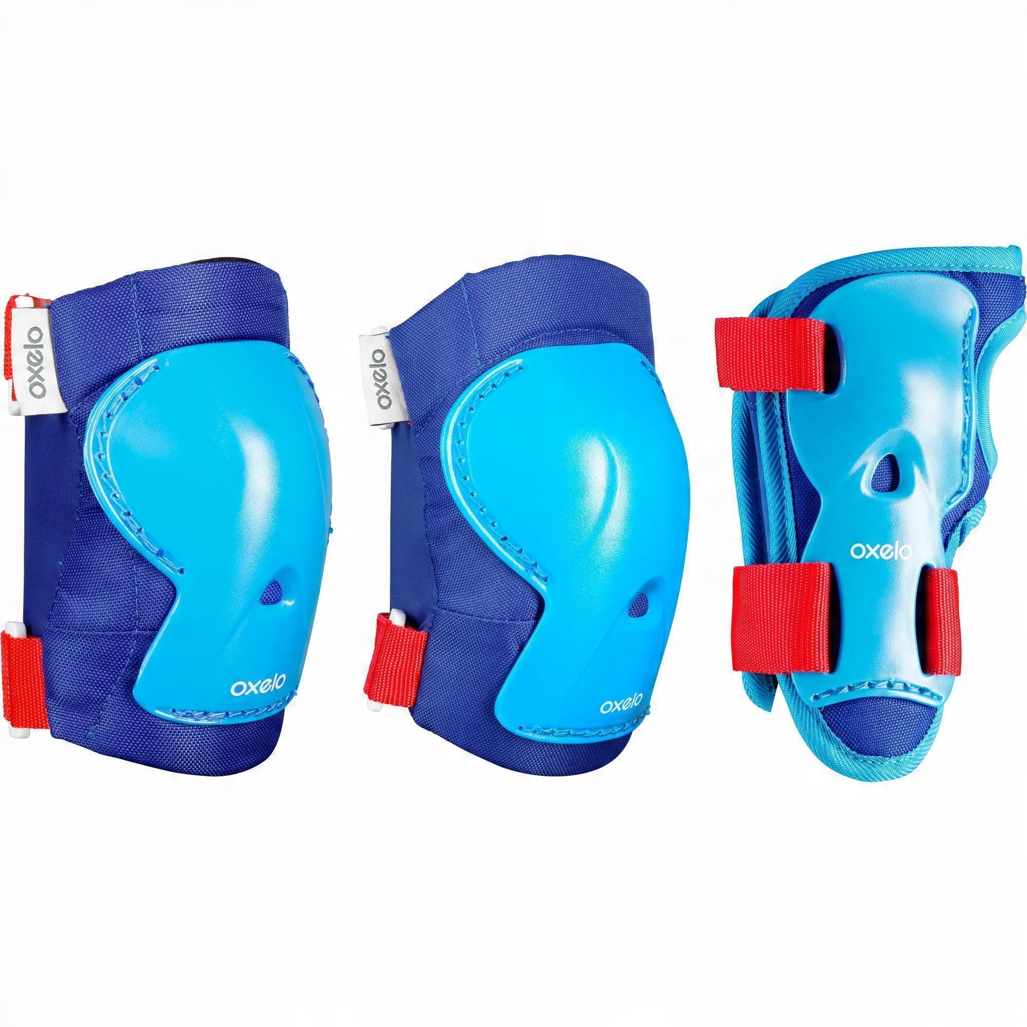 

Ochraniacze na rolki 3-7 lat zestaw 3x2 Blue r.2XS
