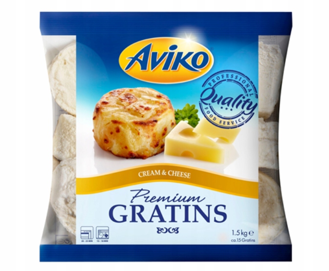 Levně Aviko Gratins bramborový se sýrem 1,5 kg