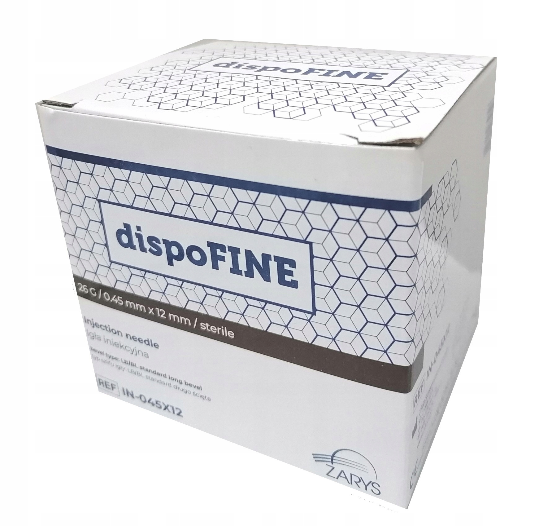 

DispoFine Igły Iniekcyjne 0,45x12 100szt