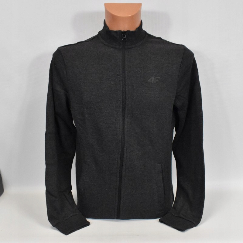 Pánská mikina 4F šedý melanž NOSH4-BLM351 23M