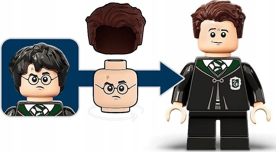 

Lego Harry Potter przemiana Gregory Goyle z 76386
