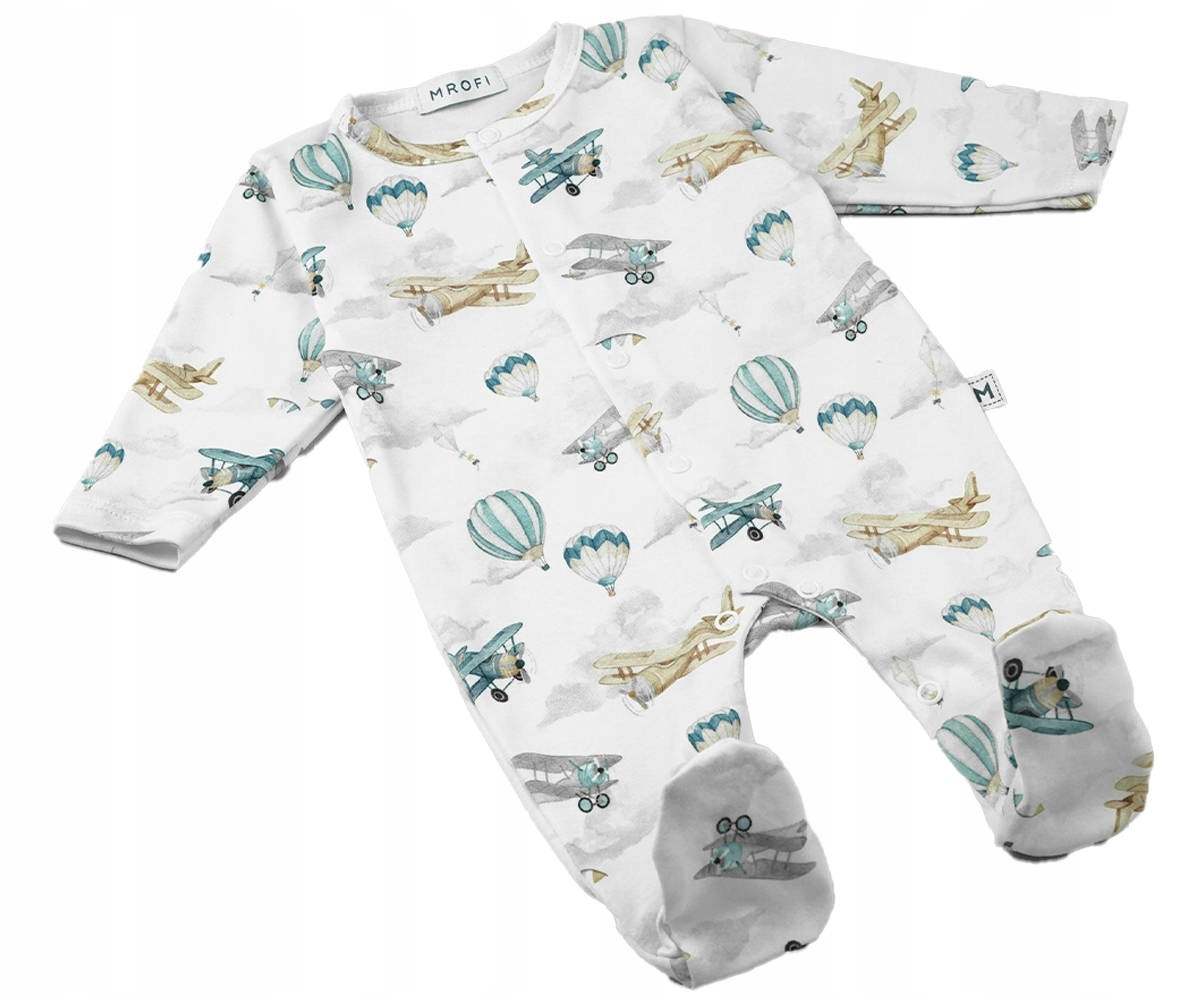 MROFI PAJACYK NIEMOWLĘCY ŚPIOCHY ORGANICZNA BAWEŁNA 62 Marka Mrofi