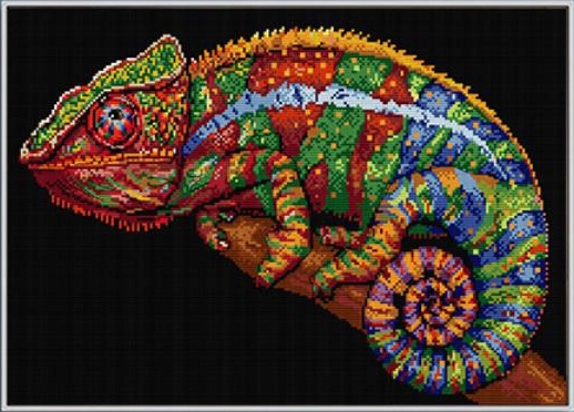 Vyšívací sada Kanwa Mulina