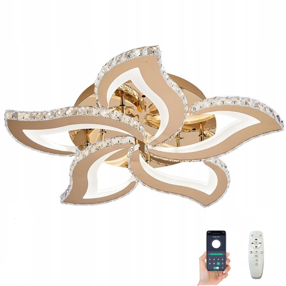 Závesná Stropná Lampa Luster Stropné Svietidlo Led S Pilotom A App