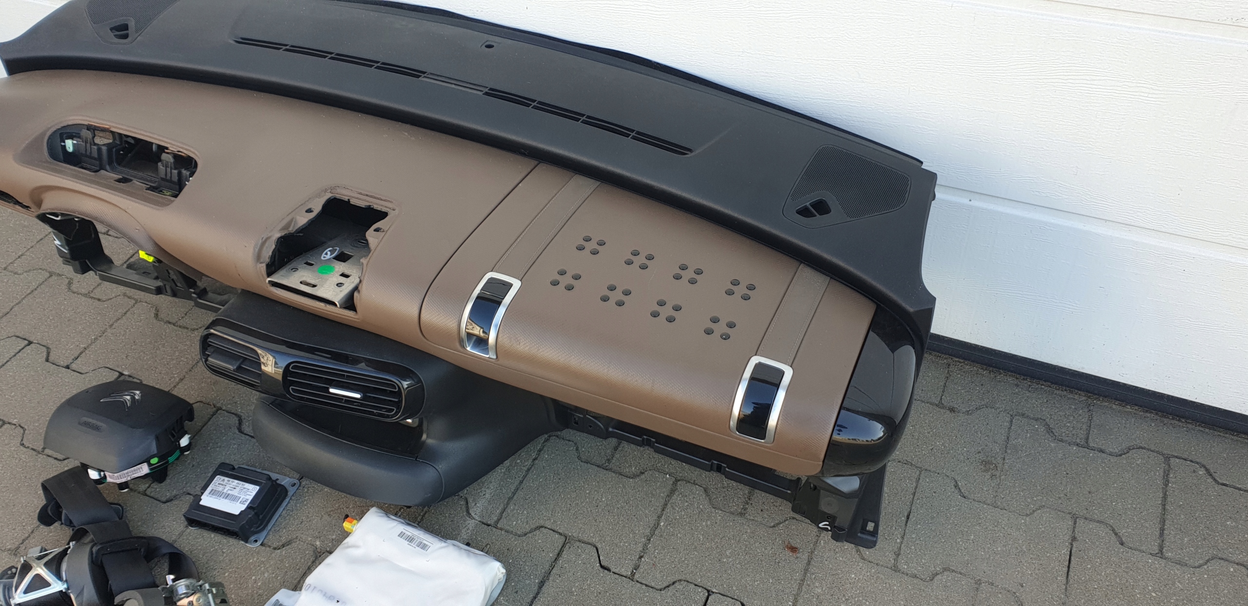 CITROEN C4 CACTUS dashboard console AIR BAG tension belts running board SENSOR KOMPLET 2014R